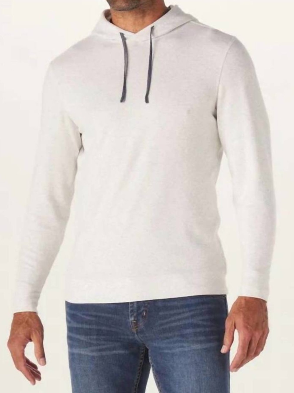 The Normal Brand Puremeso Basic Hoodie Sweatshirt Stone Small